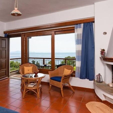 Seaside House With View Over Pagasitikos Áfissos Exteriér fotografie
